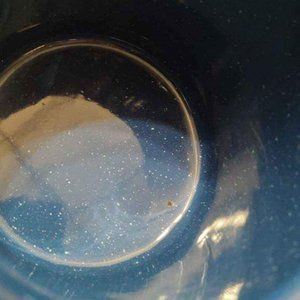 Blue Speckled Agate Coffee Pot and Mug